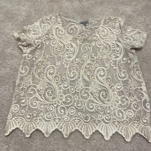 Charlotte Russe see through blouse